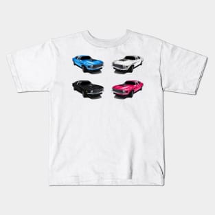 USA Muscle Car Kids T-Shirt